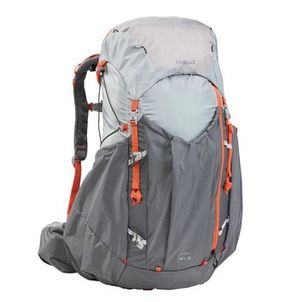 Mochila Feminina Trilha trekking 900 Light 45+10litros cinza