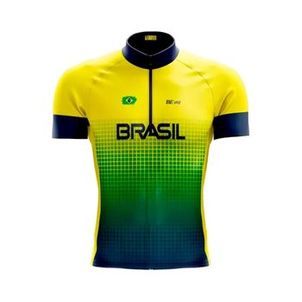 Camisa Ciclismo Be Fast Classic Comfort Seleção Brasilera