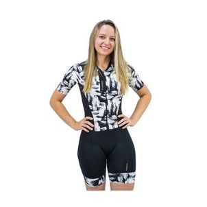 Macaquinho Ciclismo Feminino Furbo Paint- Forro Blade