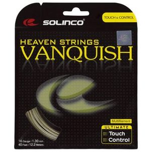 Corda Solinco Vanquish 16L 1.30mm Prata - Set Individual