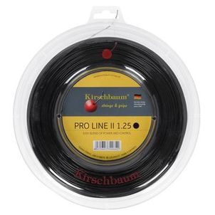 Corda Kirschbaum Pro Line 2 17L 1.25mm Rolo com 200 Metros Preta