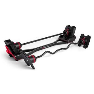 Barra com peso Regulável BowFlex 2080 9kg a 36kg com Barra Reta e W