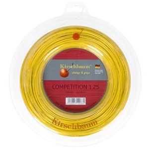 Corda Kirschbaum Competition 17L 1.25mm Rolo com 200 Metros Amarela