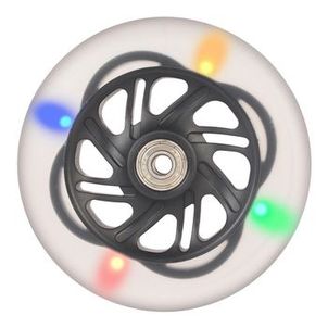 Roda luminosa/flashing 125 MM para patinete
