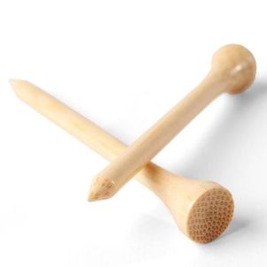 Tee de Golf Bambu 70mm (100 unidades) Inesis