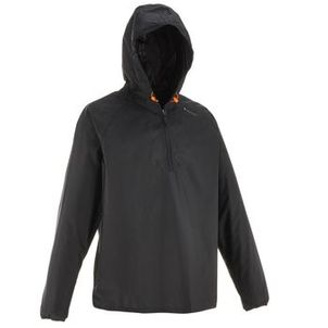Jaqueta Masculina de Trilha Impermeável Básica Quechua-black