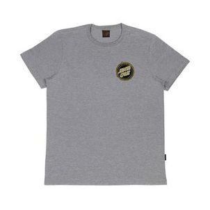 Camiseta Santa Cruz Screaming 50 SS Masculina Cinza Mescla