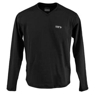 Blusa Térmica Masculina Segunda Pele Gola V Thermo Premium Original Regular Fit - Preto