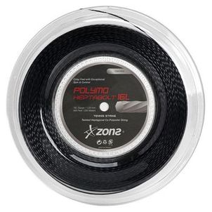 Corda Zons Heptabolt  16L 1.25mm Preta - Rolo com 200 Metros