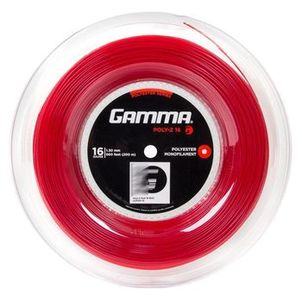 Corda Gamma Poly Z 16L 1.30mm Vermelha Rolo com 200 metros