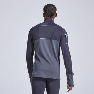 Camiseta Masculina de Corrida Warm Light Kiprun
