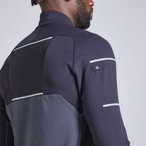 Camiseta Masculina de Corrida Warm Light Kiprun