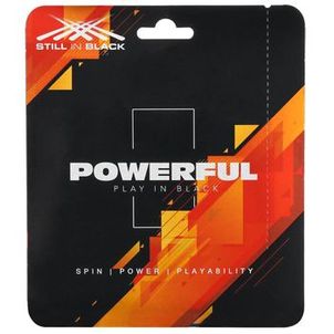 Corda Still in Black Powerful Spin 17L 1.23mm Prata - Set Individual