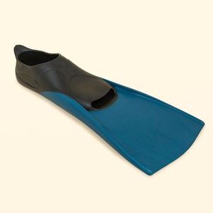 Nadadeira de Natação Compridas Trainfins Nabaiji Azul-preto
