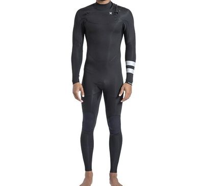 Long John Hurley Manga Longa Advant 2/2mm Fullsuit Preto
