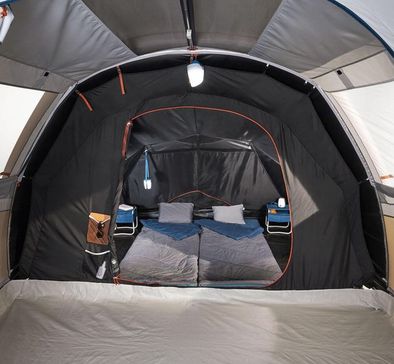 Barraca de Camping Air Seconds 4.1 Fresh & Black Quechua