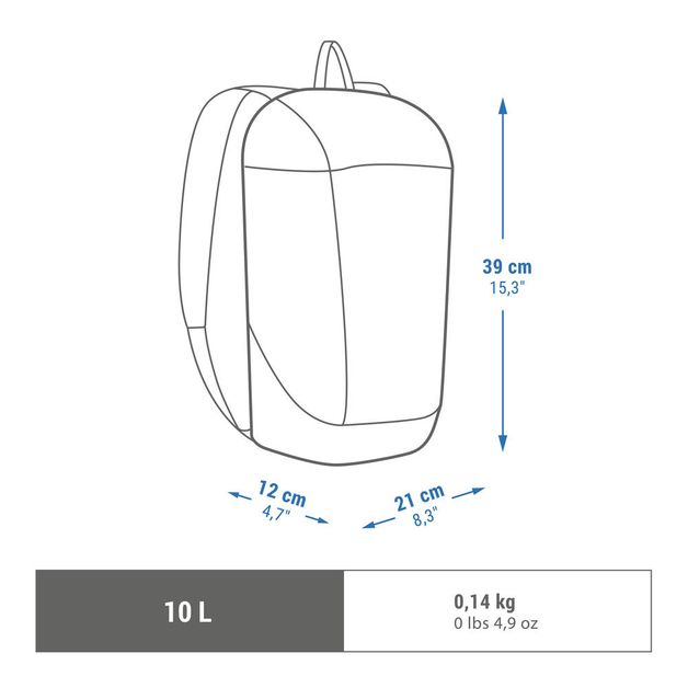 Backpack-nh-arpenaz-100-10l-cya-no-size-Unica-UNICO
