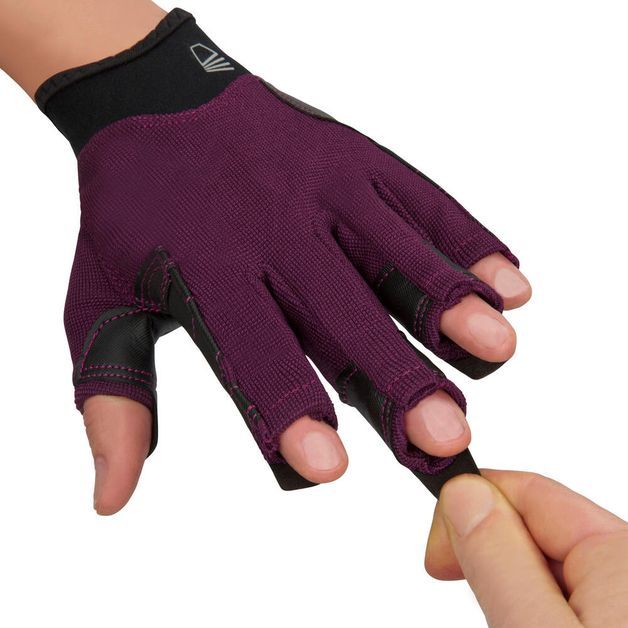 Fingerless-gloves-sailing-500-purple-xl-G