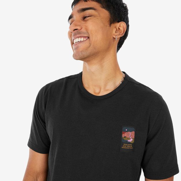 T-shirt-nh100-black-m-3xl-Preto-3G
