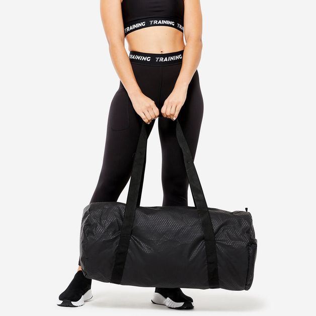 Fitness bag fold 50 l black, 50l