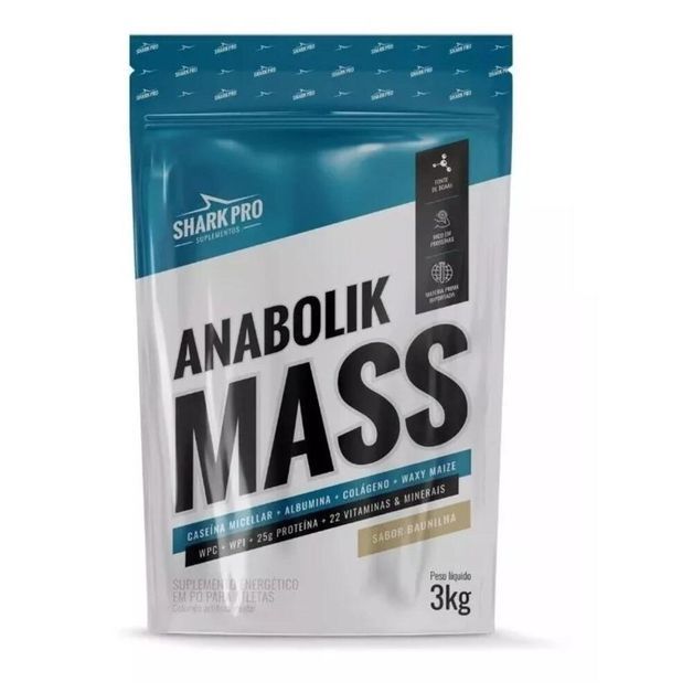 *anabolik mass 3kg sk baunilha, no size