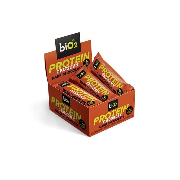 *bio2 prot bar crunchy 50g dk c, no size