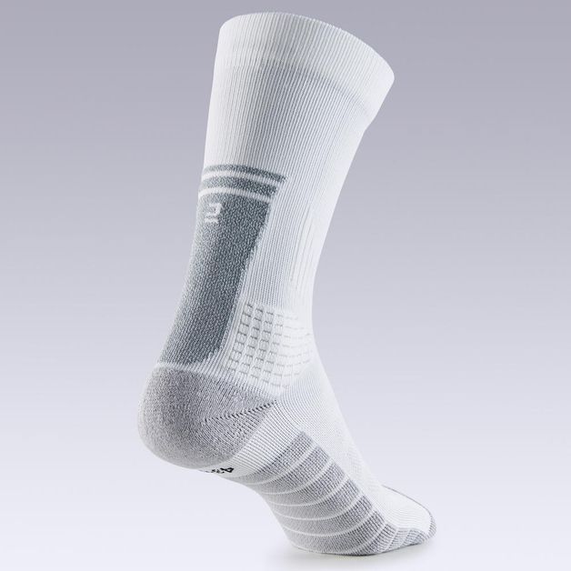 Mid socks futsal white, 8.5-11 - 43/46 41-44 BR