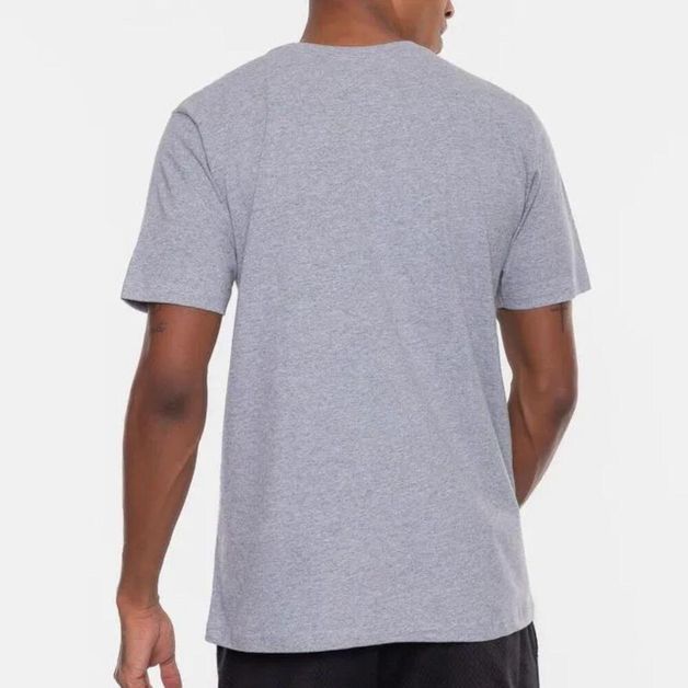 *t-shirt brooklyn nets cinza mescla, xl GG