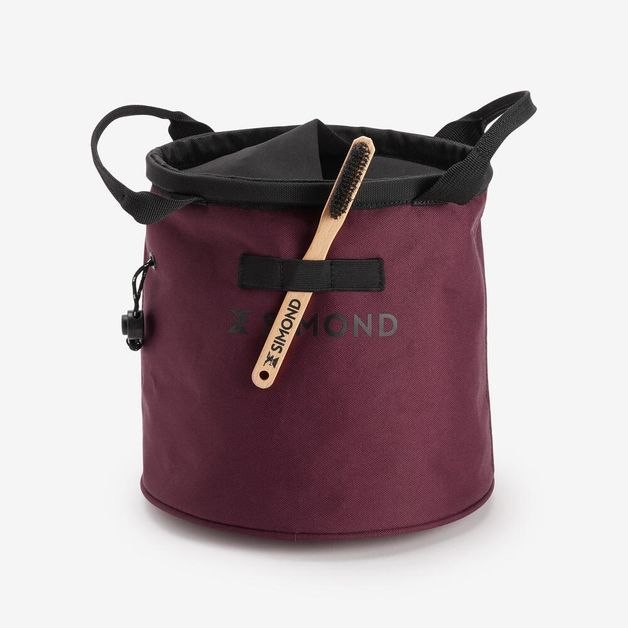 Chalk bag block rv2 bordeaux, no size