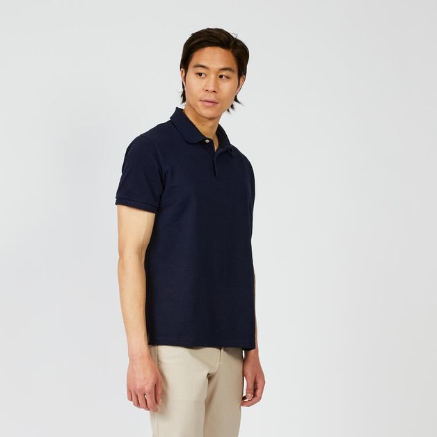 Polo sailing 100 m navy, xl (chest 43") Marinho M