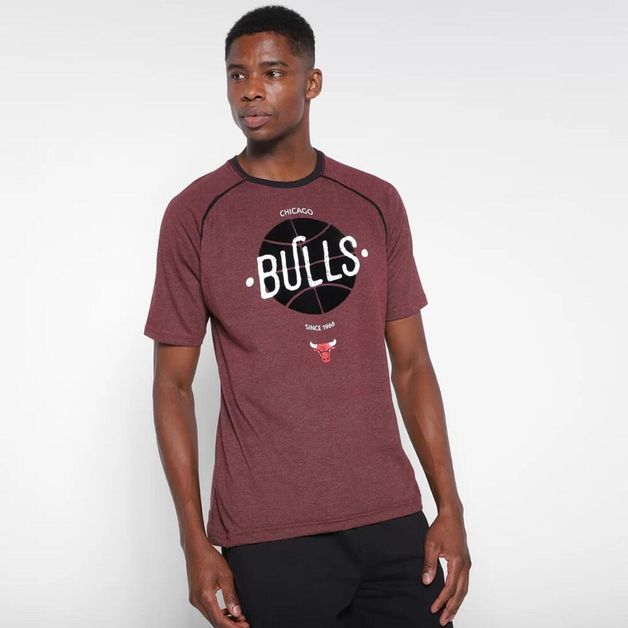 Camiseta de basquete NBA Chicago Bulls Especial, vermelha, G