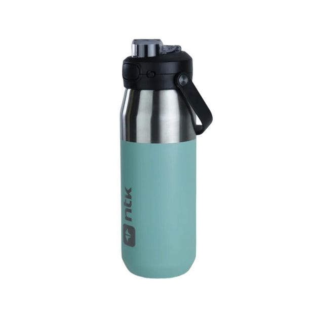 *garrafa termica isomax 750ml verde, 1l
