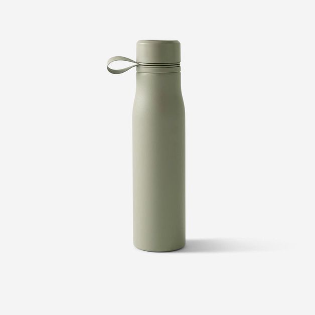 Bottle metal navy blue, 750ml Caqui UNICO