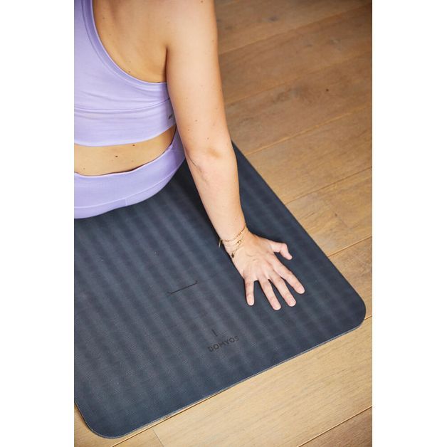 Fitness mat grip 900 c2, no size Preta