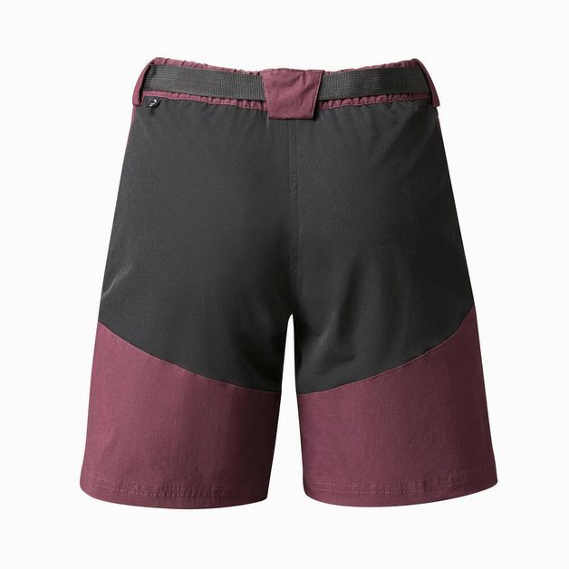 Short Feminino de Trekking M500 Forclaz, roxo, 38 - 8789877