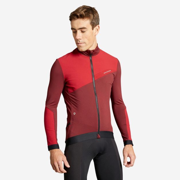 Mtb jersey long sleeve xc red grey, 2xl 3G