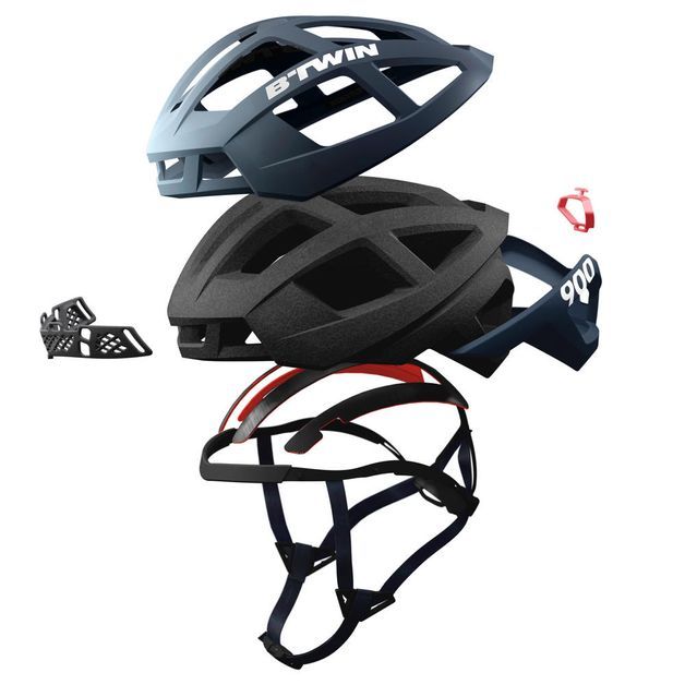 Capacete de Ciclismo Roadr, Azul, GG