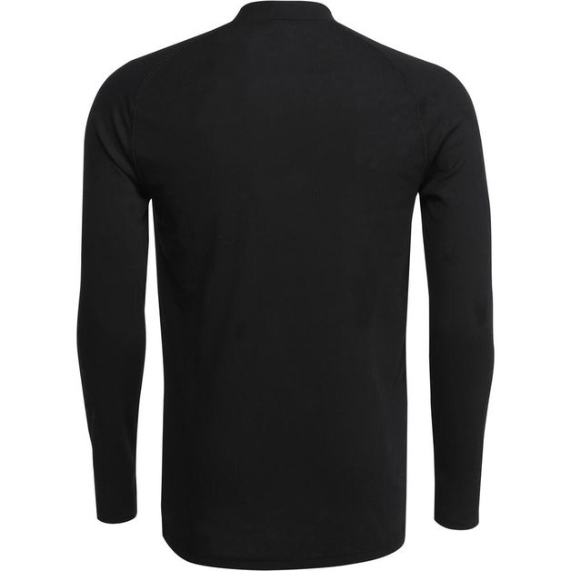 Blusa masculina segunda pele Simple Warm, preta, 4G