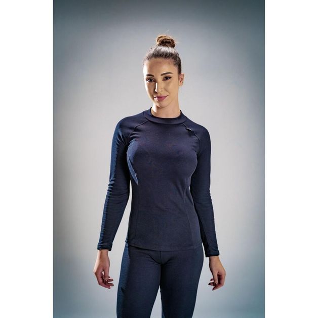 Segunda pele Simple Warm feminina Wedze, preto, G