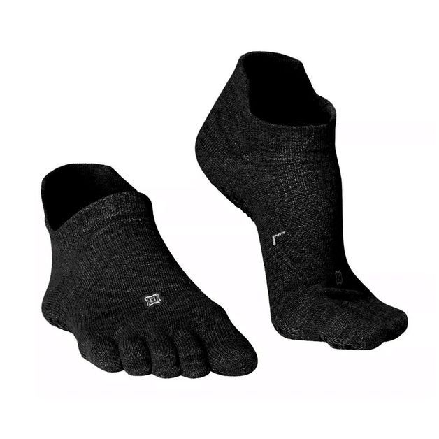 Soft yoga socks grey, 8.5-11 - 43/46 Preto 33-36 BR