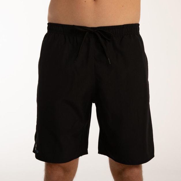 Bermuda Masculina de Surf 100 20, preta, M