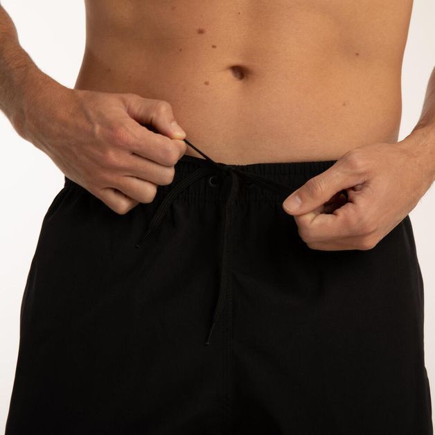 Bermuda Masculina de Surf 100 20, preta, M