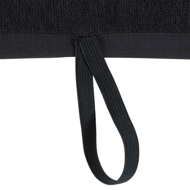 TOWEL S FITNESS BLACK DOMYOS, UNIQUE