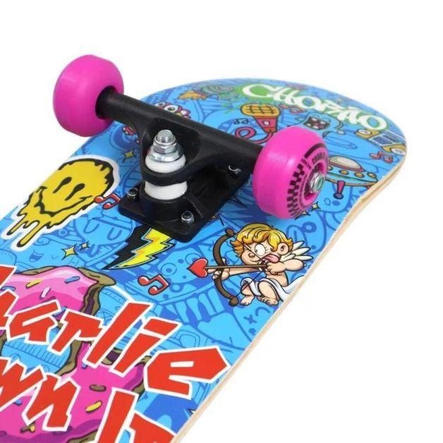 *skateboard semi-pro charlie brown jr, .