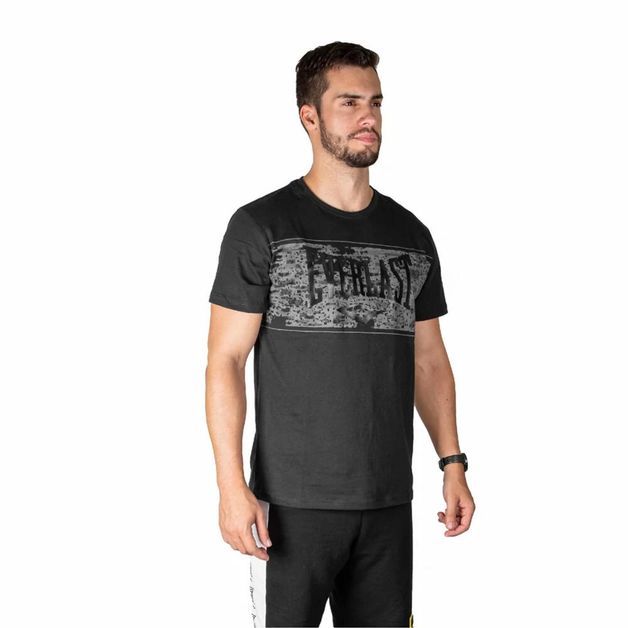 *camiseta masc preta everlast, xl M