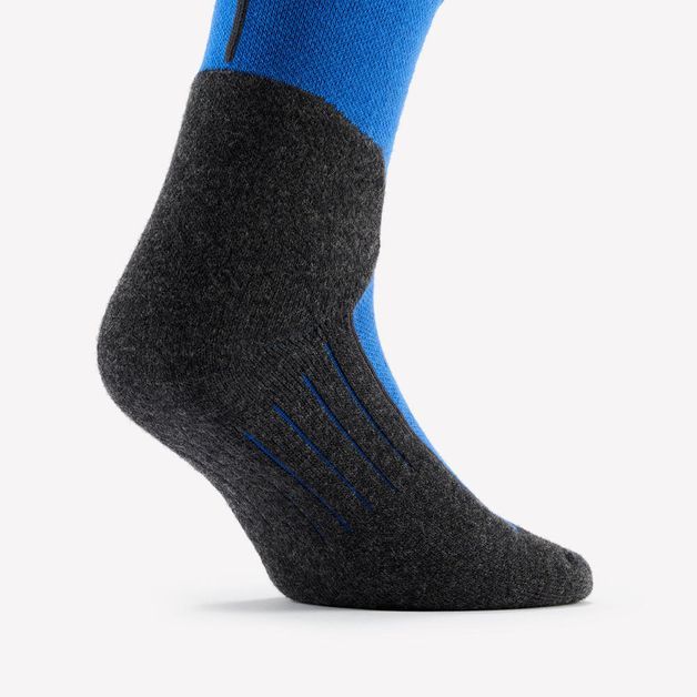 Ski socks 100 blue, 12-14 - 47/50 Azul 33/36 BR
