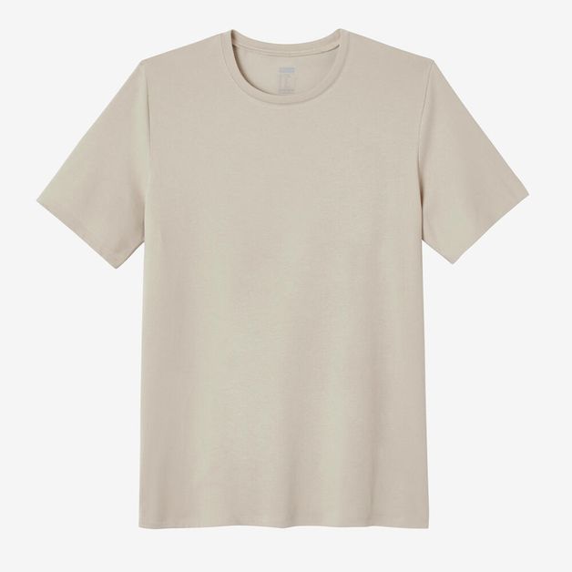 T-shirt-500-regular-rec-pilates-whit-gg-Bege-P