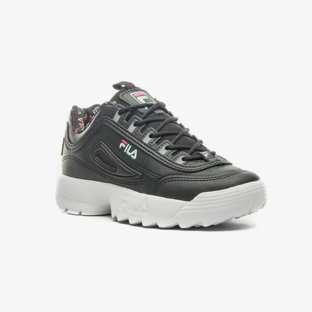 *tenis fila disruptor pto, uk 4 - eu 37 30 BR