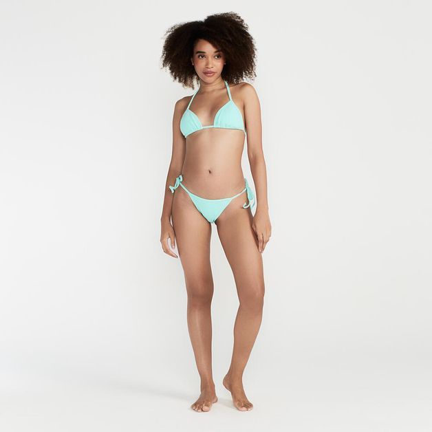 Biquini de Surf Calcinha Lacinho Olain, verde-venice, G