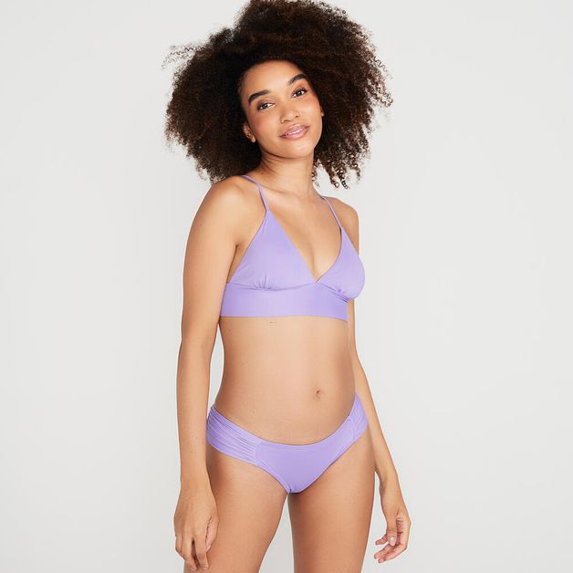Biquíni Sutiã Triângulo de Surf, roxo, M